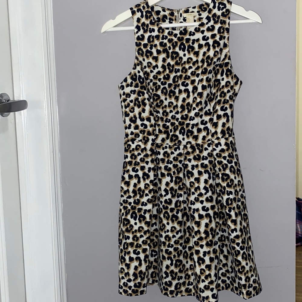 Forever 21 leopard dress